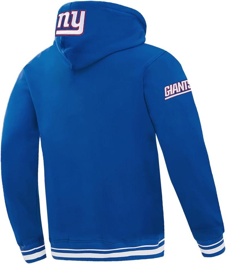 imagePro Standard Mens NFL Script Tail Brushed Back French Terry Pull Over HoodieBlue