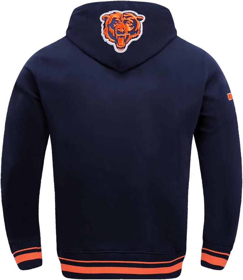 imagePro Standard Mens NFL Script Tail Brushed Back French Terry Pull Over HoodieBlue