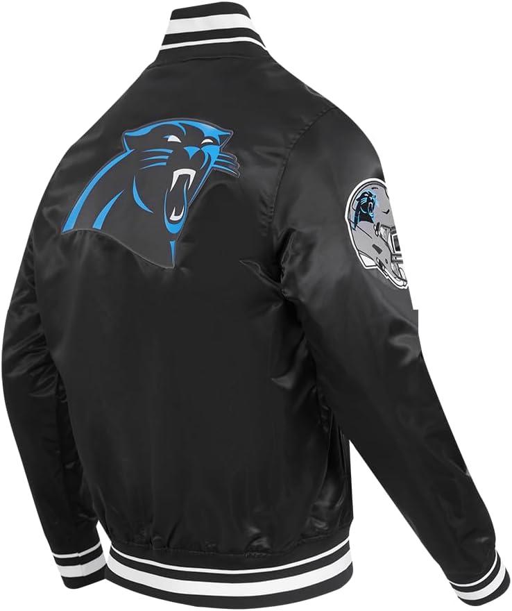 imagePro Standard Mens NFL Script Tail Satin JacketBlack