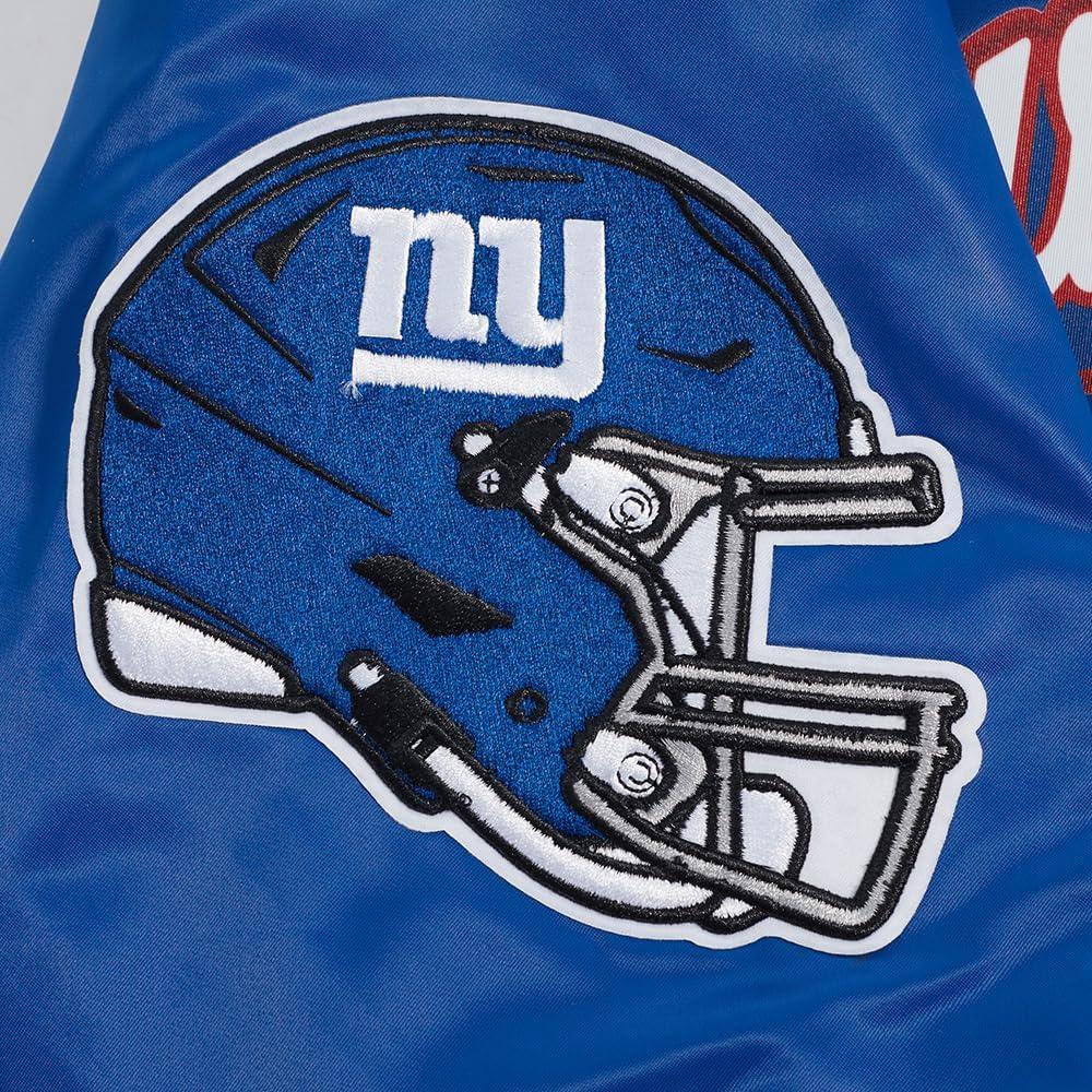 imagePro Standard Mens NFL Script Tail Satin JacketBlue