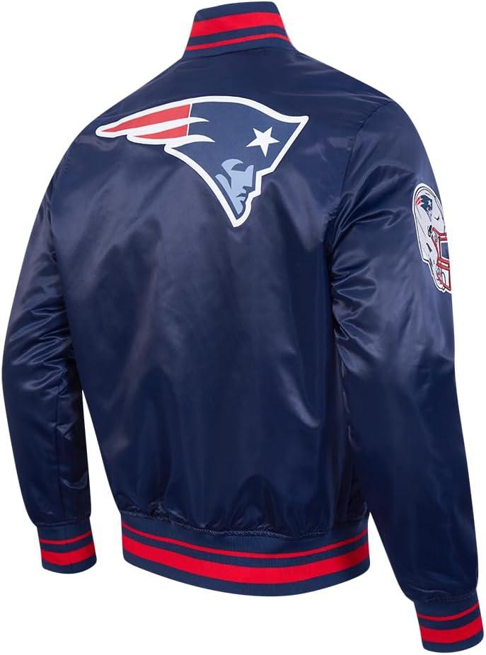 imagePro Standard Mens NFL Script Tail Satin JacketBlue
