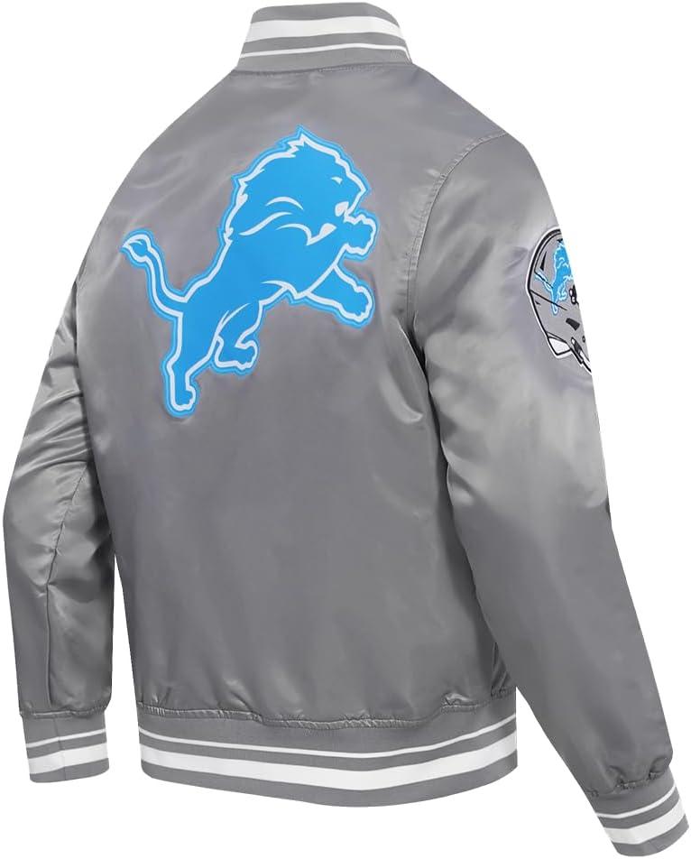 imagePro Standard Mens NFL Script Tail Satin JacketGrey