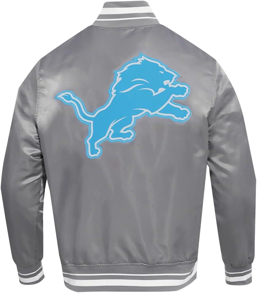 imagePro Standard Mens NFL Script Tail Satin JacketGrey