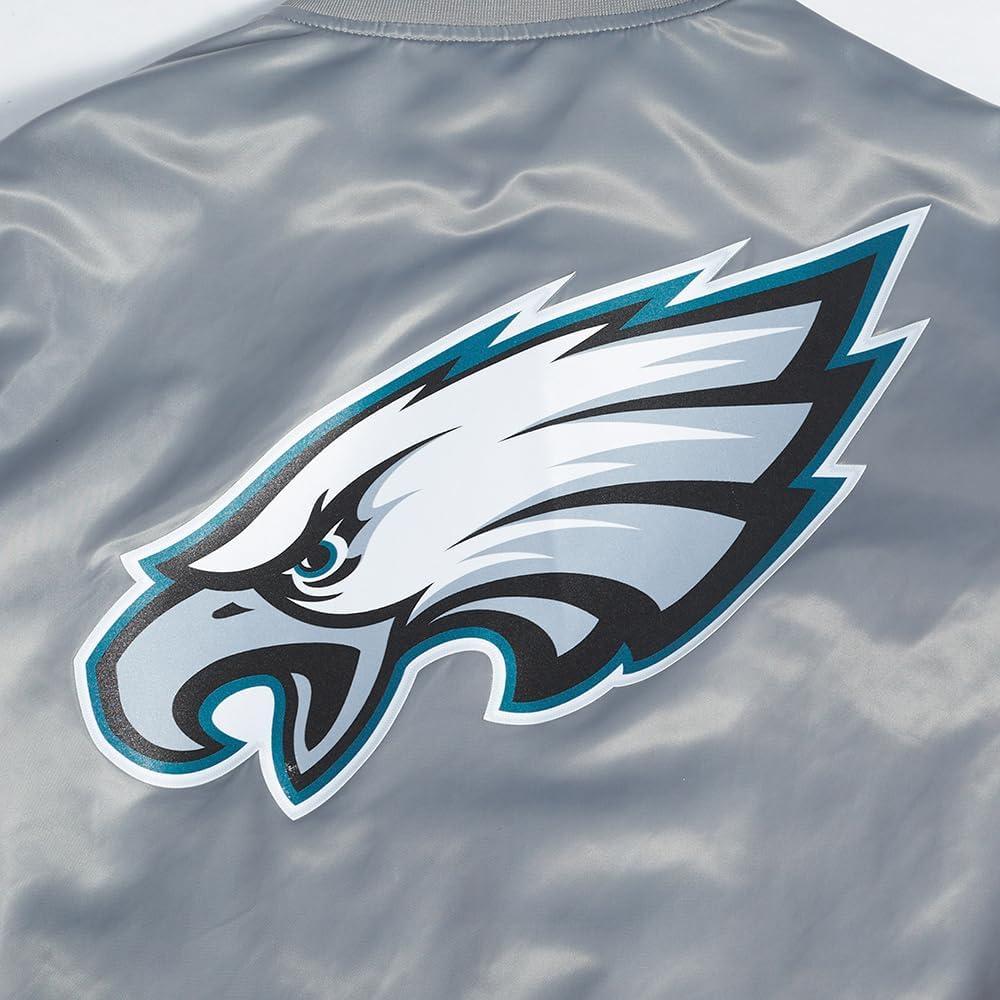 imagePro Standard Mens NFL Script Tail Satin JacketGrey