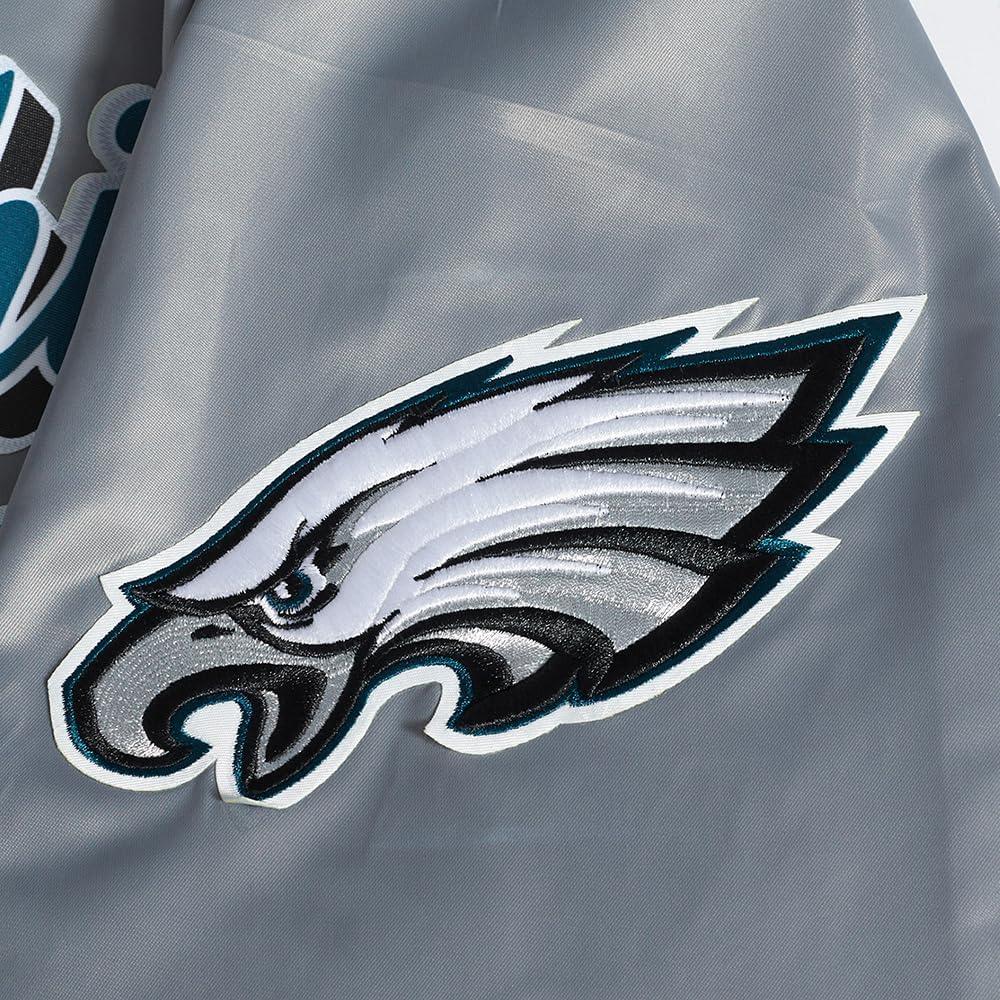 imagePro Standard Mens NFL Script Tail Satin JacketGrey