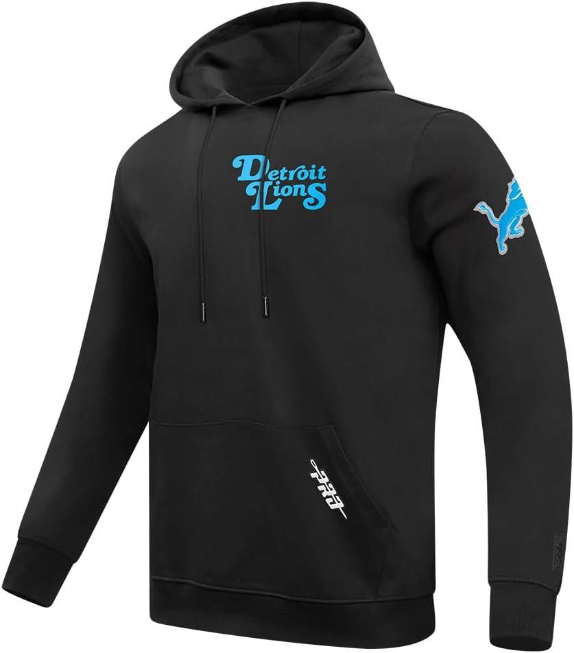 imagePro Standard Mens NFL Souvenir Brushed Back French Terry Pull Over HoodieBlack