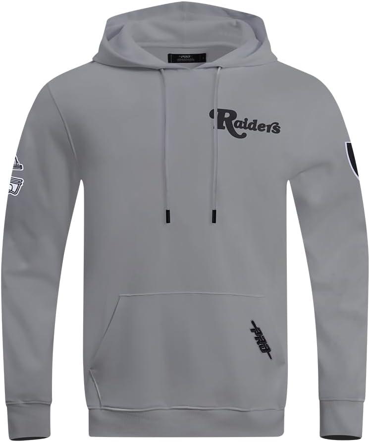 imagePro Standard Mens NFL Souvenir Brushed Back French Terry Pull Over HoodieGrey