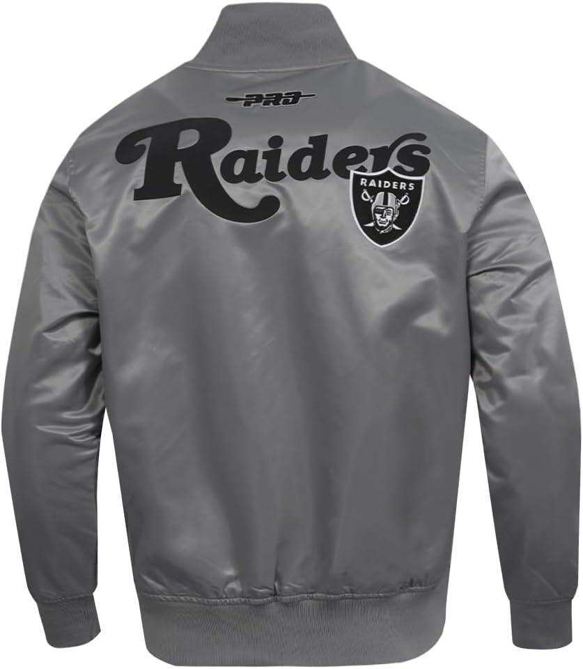 imagePro Standard Mens NFL Souvenir Satin JacketGrey