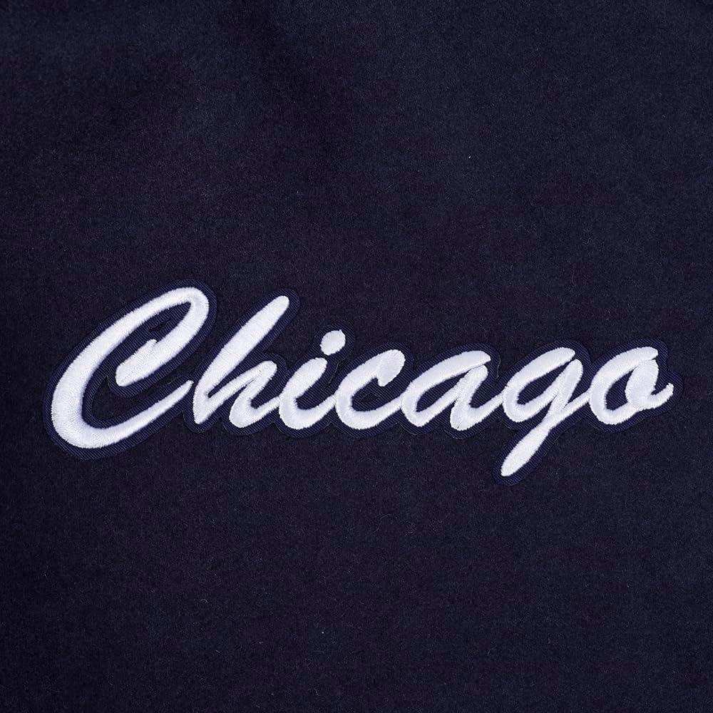 imagePro Standard Mens NFL Team Badge Varsity JacketCHICAGO BEARS