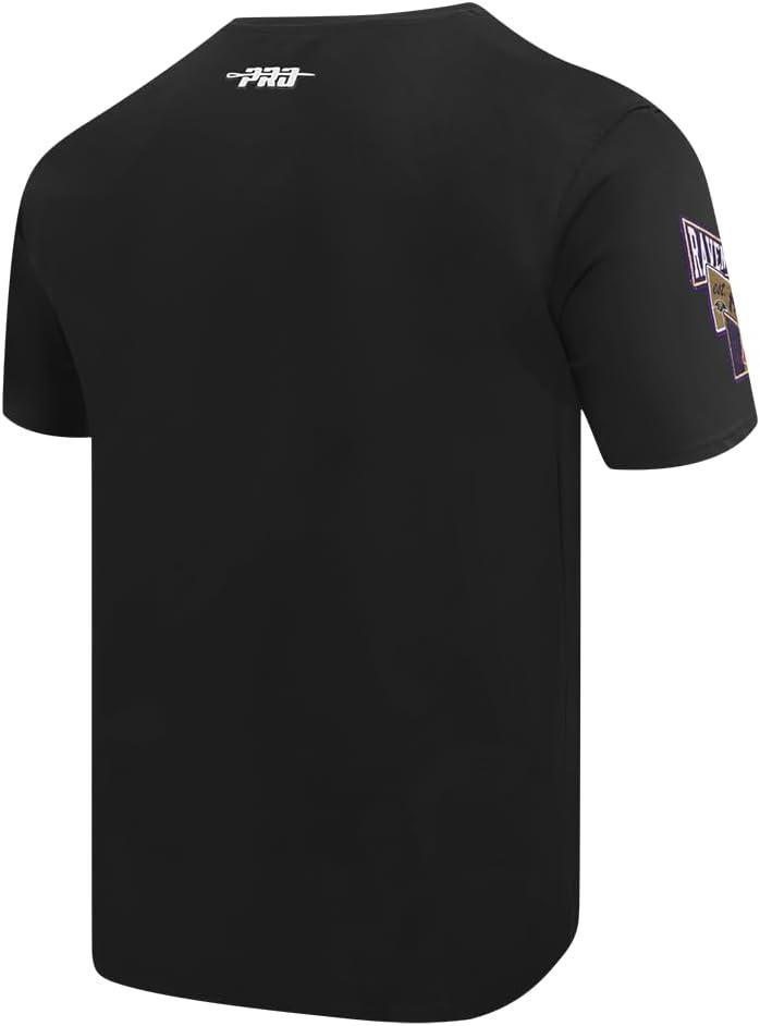 imagePro Standard Mens NFL Team Pennants Cotton Short Sleeve TeeBlack