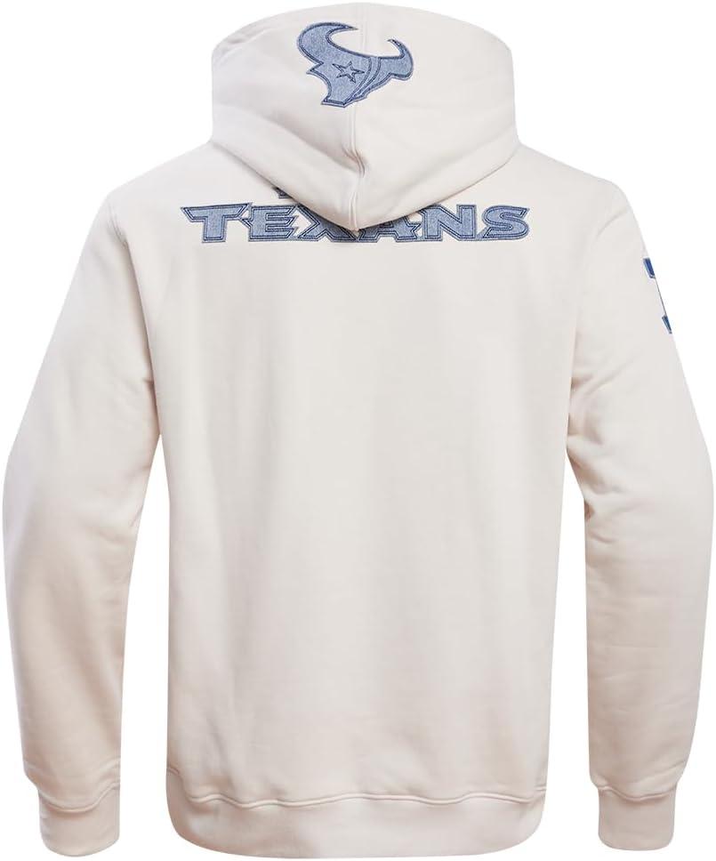 imagePro Standard Mens NFL Varsity Blues Brushed Back French Terry Pull Over HoodieLinen