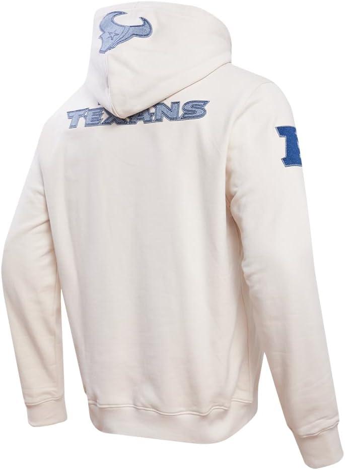 imagePro Standard Mens NFL Varsity Blues Brushed Back French Terry Pull Over HoodieLinen