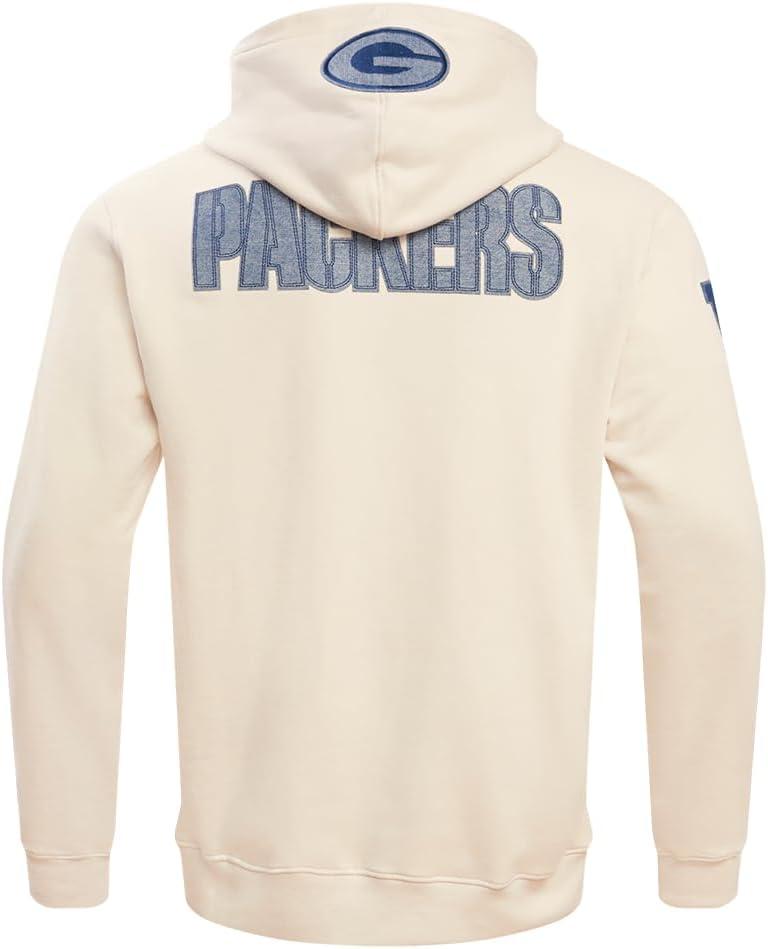 imagePro Standard Mens NFL Varsity Blues Brushed Back French Terry Pull Over HoodieLinen