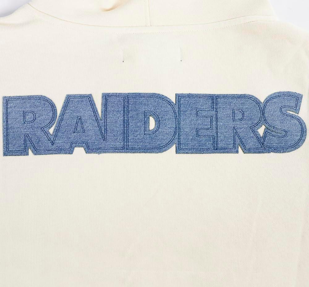 imagePro Standard Mens NFL Varsity Blues Brushed Back French Terry Pull Over HoodieLinen