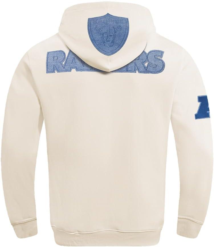 imagePro Standard Mens NFL Varsity Blues Brushed Back French Terry Pull Over HoodieLinen