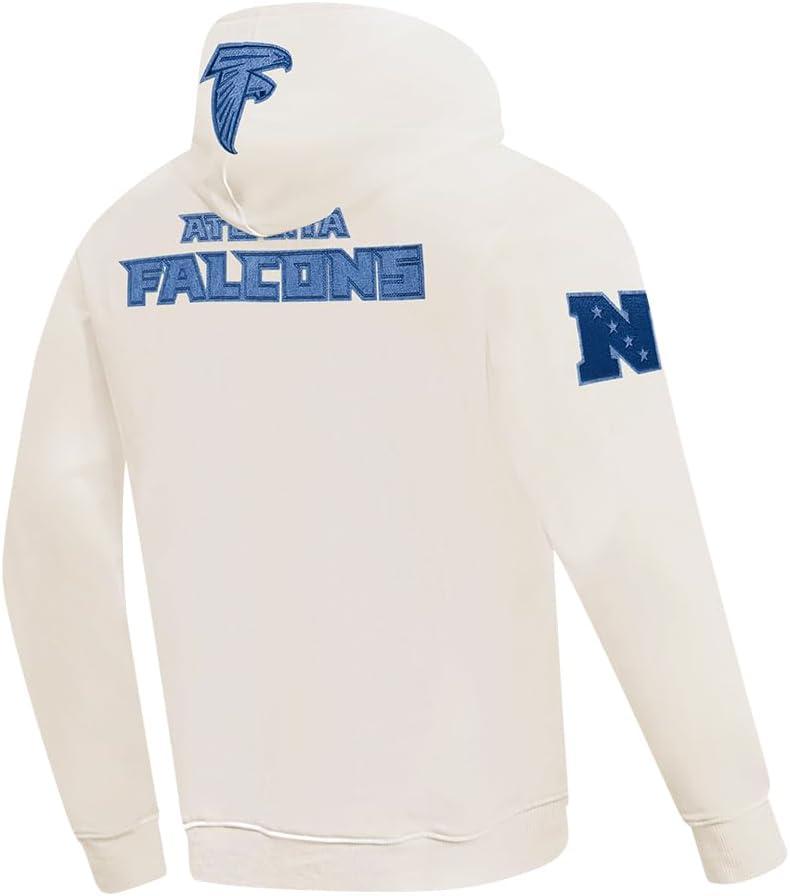 imagePro Standard Mens NFL Varsity Blues Brushed Back French Terry Pull Over HoodieLinen