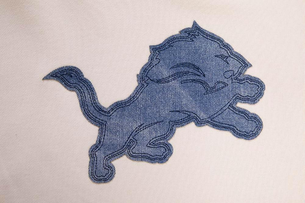 imagePro Standard Mens NFL Varsity Blues Brushed Back French Terry Pull Over HoodieLinen