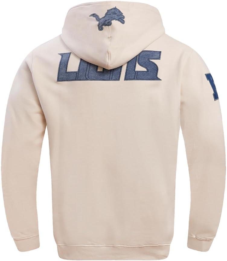 imagePro Standard Mens NFL Varsity Blues Brushed Back French Terry Pull Over HoodieLinen