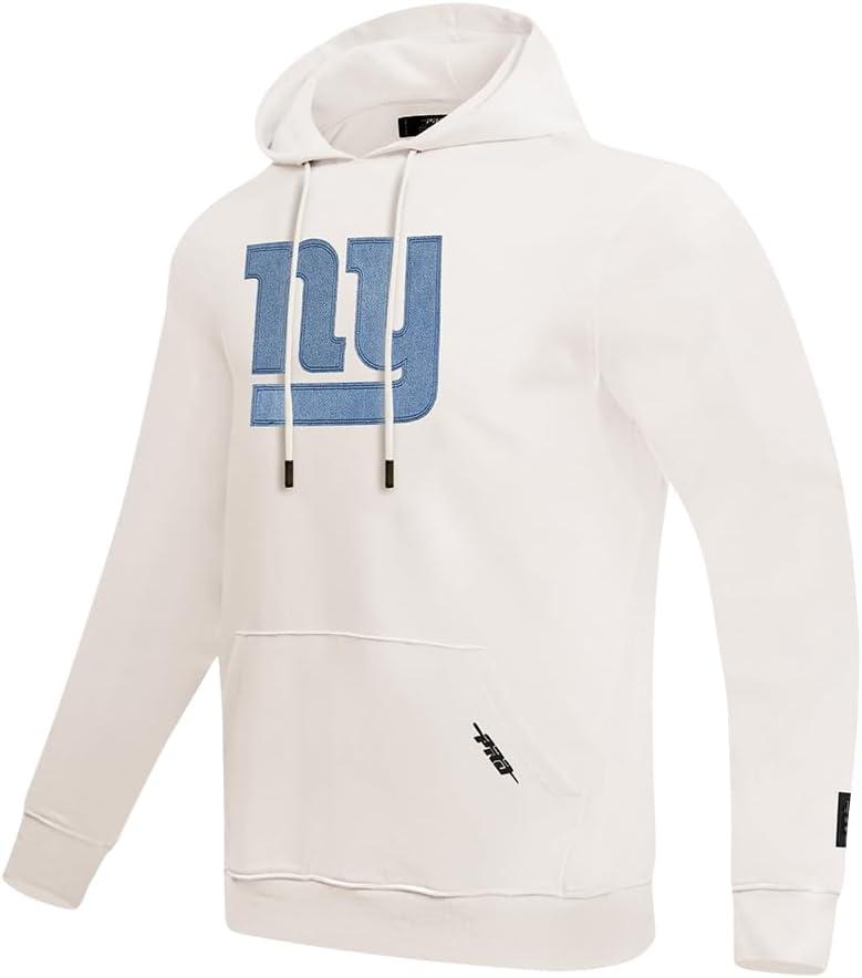 imagePro Standard Mens NFL Varsity Blues Brushed Back French Terry Pull Over HoodieLinen