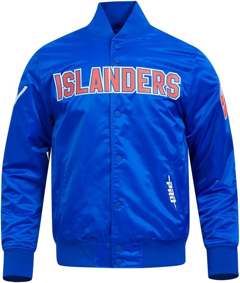 imagePro Standard Mens NHL Classic Satin JacketRoyal Blue