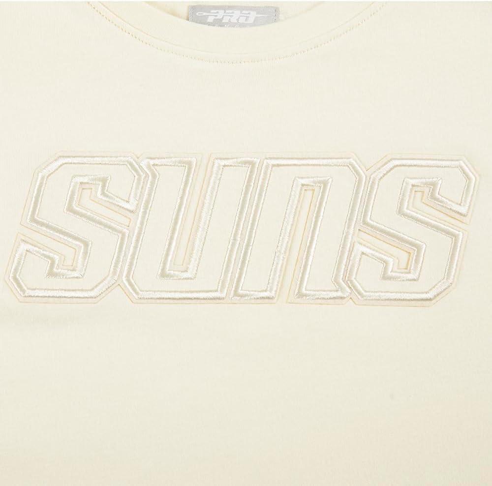 imagePro Standard NBA Girls Big Girls NBA Neutral Cotton Short Sleeve Boxy TeeEggshell