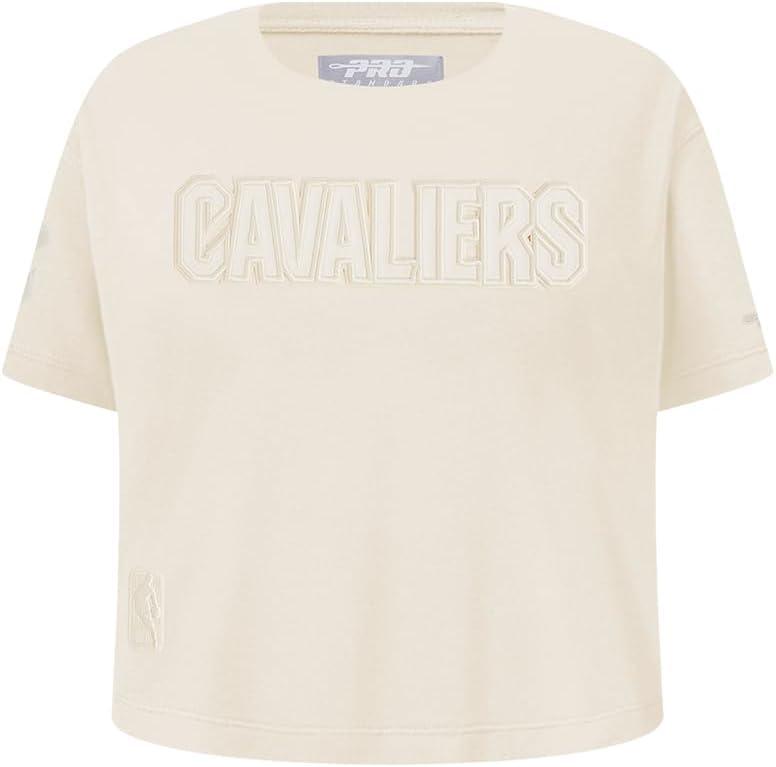 imagePro Standard NBA Girls Big Girls NBA Neutral Cotton Short Sleeve Boxy TeeEggshell