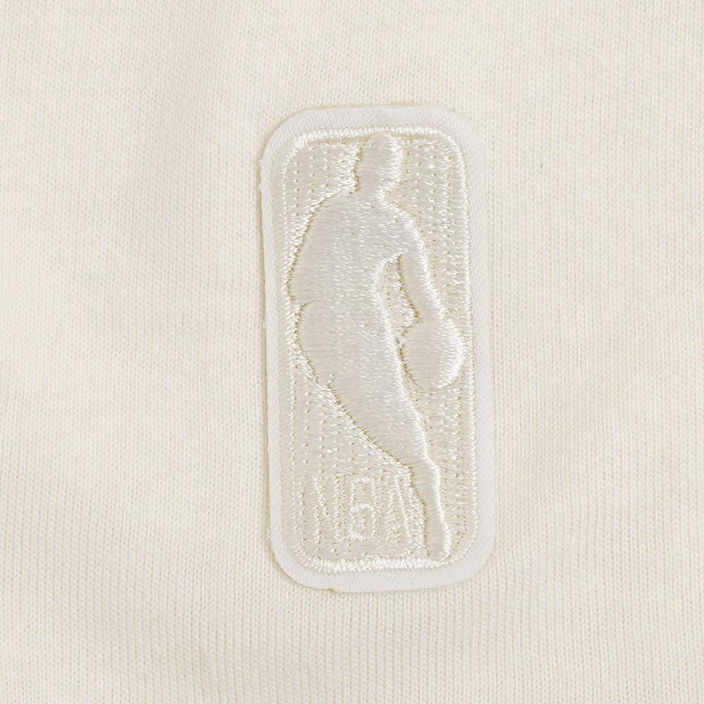 imagePro Standard NBA Girls Big Girls NBA Neutral Cotton Short Sleeve Boxy TeeEggshell