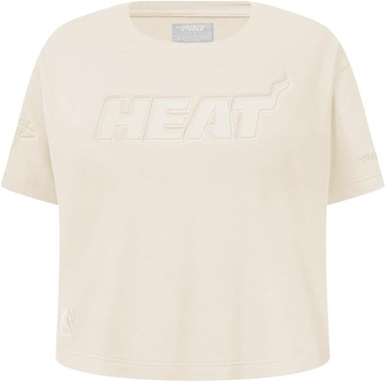 imagePro Standard NBA Girls Big Girls NBA Neutral Cotton Short Sleeve Boxy TeeEggshell