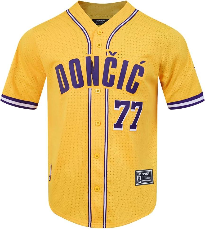 imagePro Standard NBA Mens Mens NBA Los Angeles Lakers Classic Player Mesh Down TopTeam Color