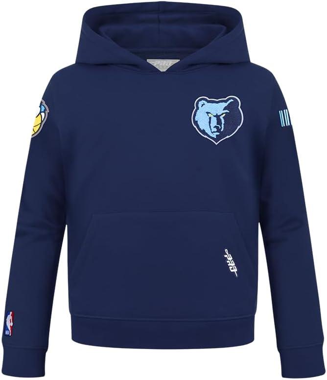 imagePro Standard NBA boys Big Boys Nba Classic Chenille Fleece Pull Over HoodieMidnight Navy