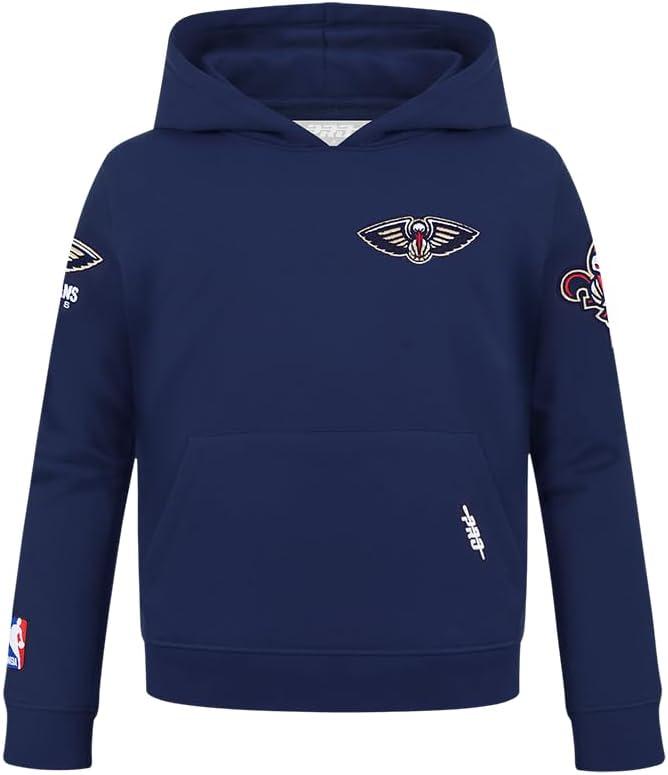 imagePro Standard NBA boys Big Boys Nba Classic Chenille Fleece Pull Over HoodieMidnight Navy