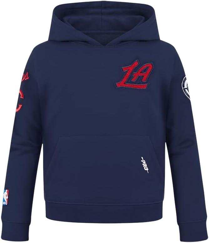 imagePro Standard NBA boys Big Boys Nba Classic Chenille Fleece Pull Over HoodieMidnight Navy