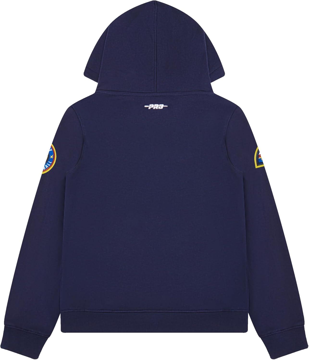 imagePro Standard NBA boys Big Boys Nba Classic Chenille Fleece Pull Over HoodieMidnight Navy