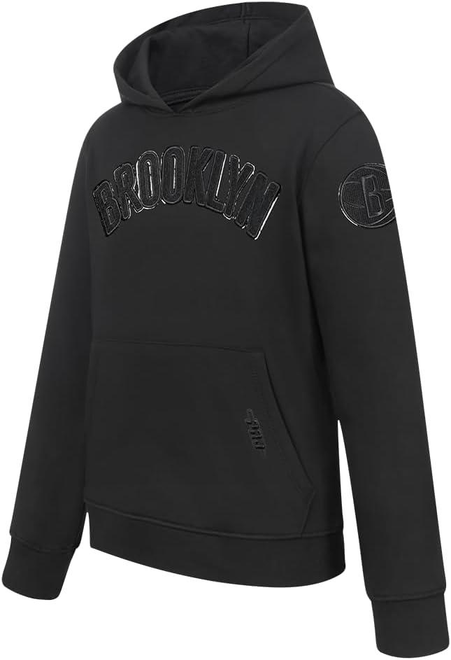 imagePro Standard NBA boys Big Boys Nba Classic Triple Black Fleece Pull Over HoodieBlack