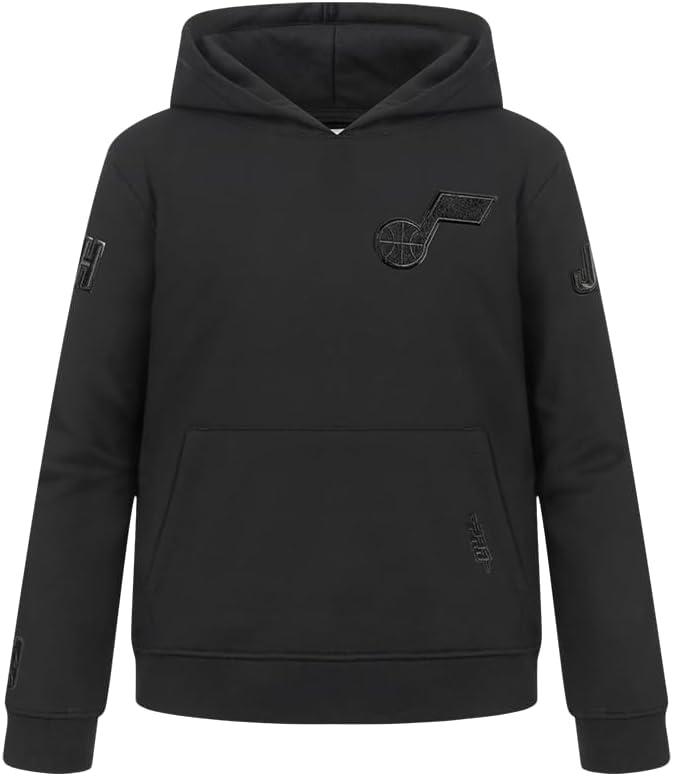 imagePro Standard NBA boys Big Boys Nba Classic Triple Black Fleece Pull Over HoodieBlack
