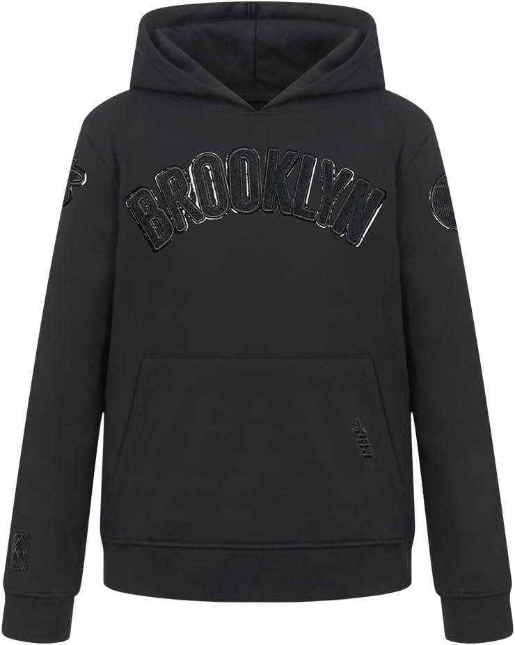 imagePro Standard NBA boys Big Boys Nba Classic Triple Black Fleece Pull Over HoodieBlack