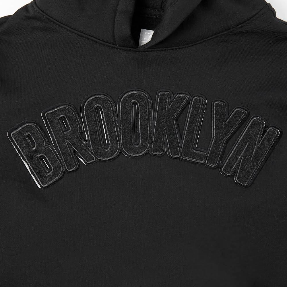 imagePro Standard NBA boys Big Boys Nba Classic Triple Black Fleece Pull Over HoodieBlack