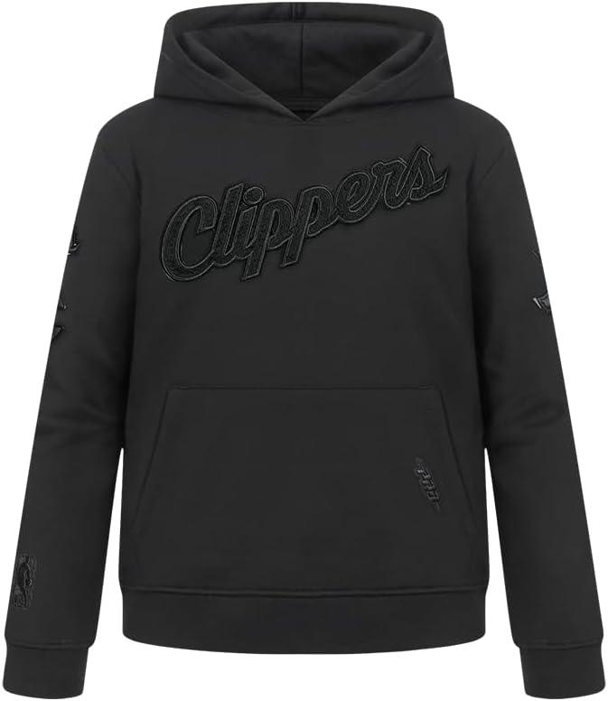 imagePro Standard NBA boys Big Boys Nba Classic Triple Black Fleece Pull Over HoodieBlack