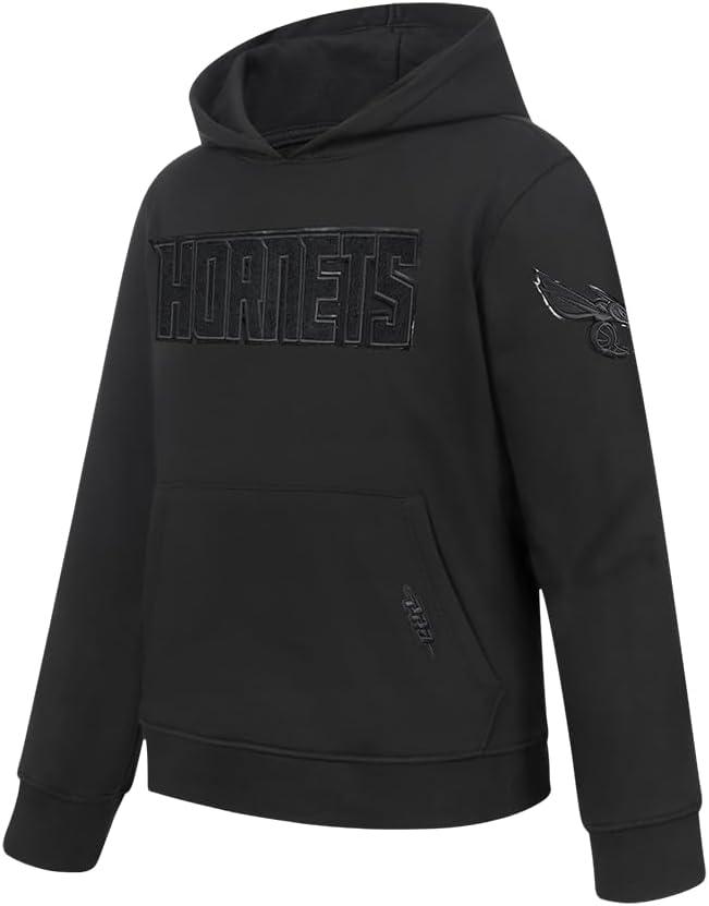 imagePro Standard NBA boys Big Boys Nba Classic Triple Black Fleece Pull Over HoodieBlack