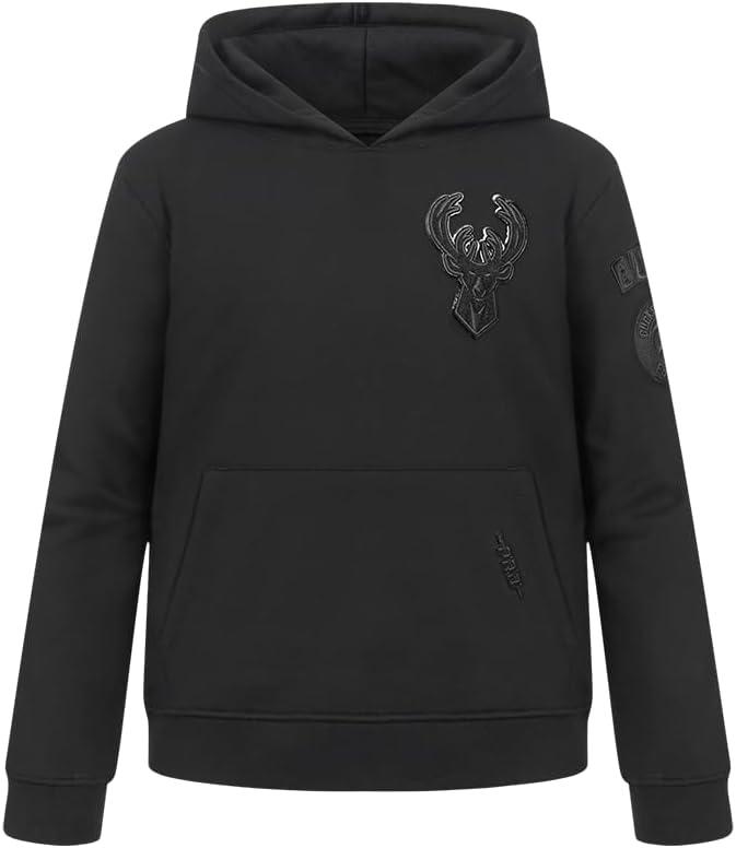 imagePro Standard NBA boys Big Boys Nba Classic Triple Black Fleece Pull Over HoodieBlack