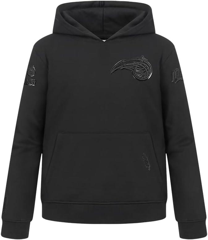 imagePro Standard NBA boys Big Boys Nba Classic Triple Black Fleece Pull Over HoodieBlack