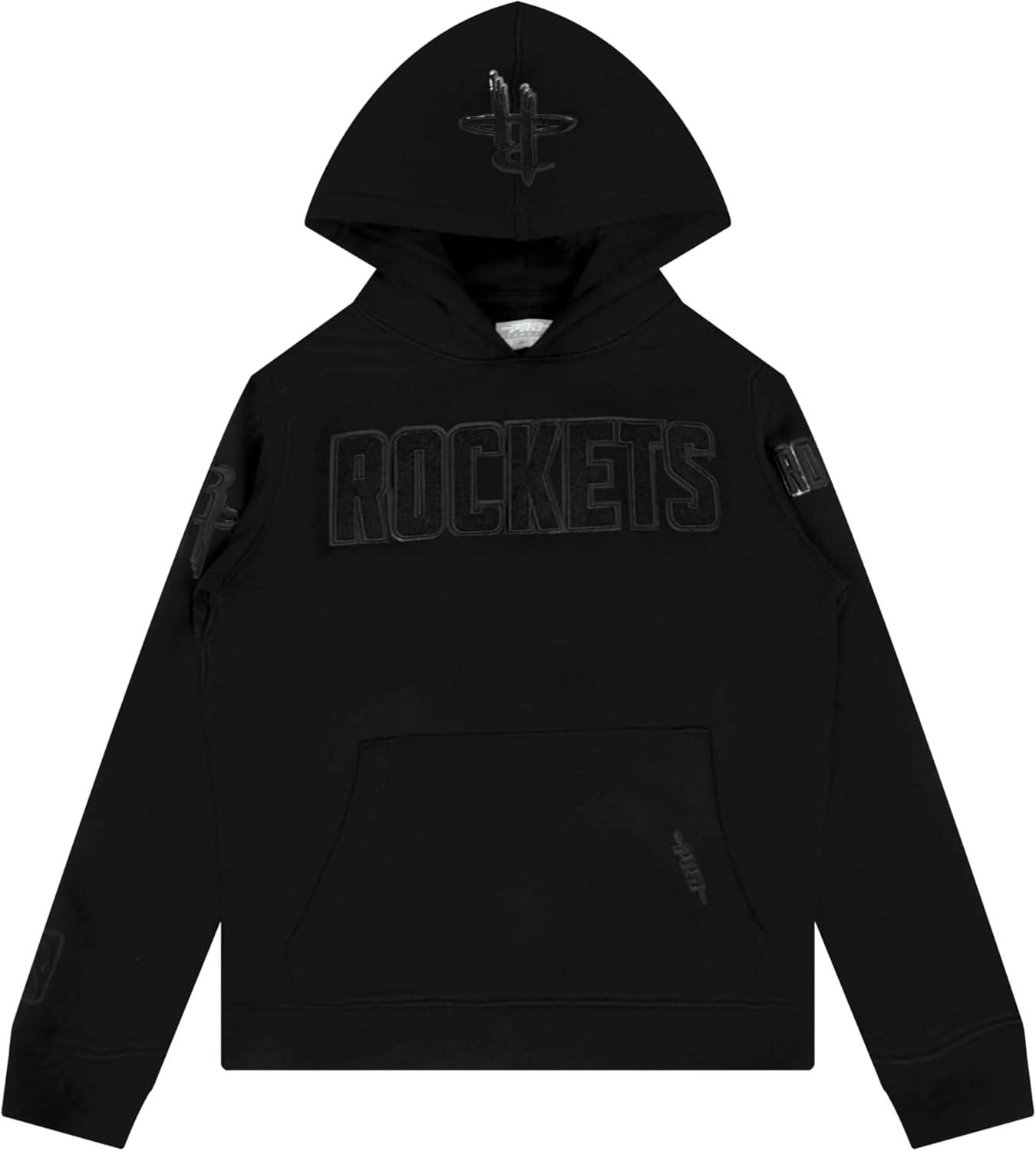 imagePro Standard NBA boys Big Boys Nba Classic Triple Black Fleece Pull Over HoodieBlack