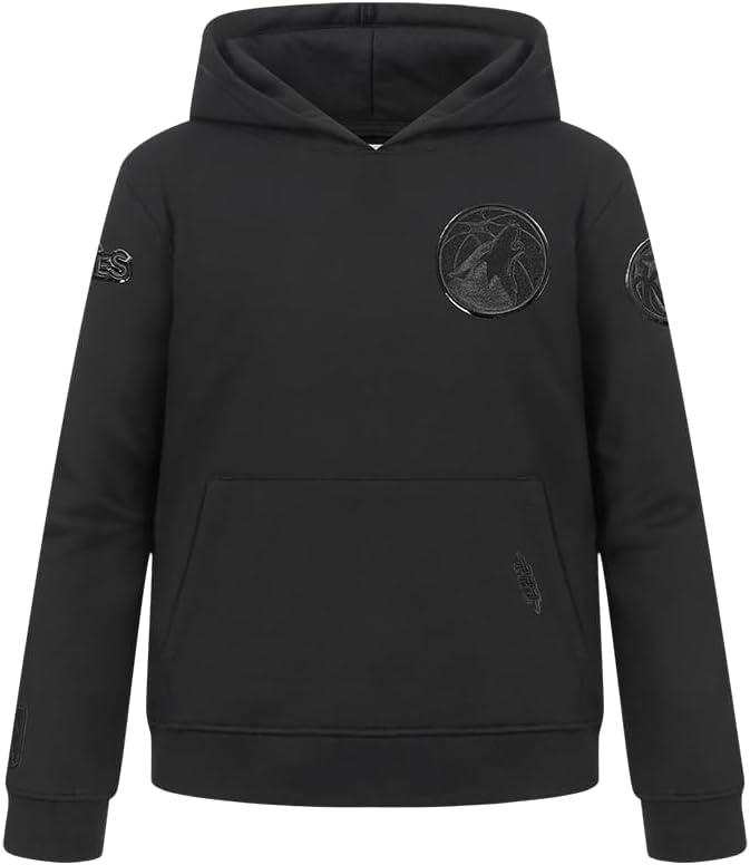 imagePro Standard NBA boys Big Boys Nba Classic Triple Black Fleece Pull Over HoodieBlack