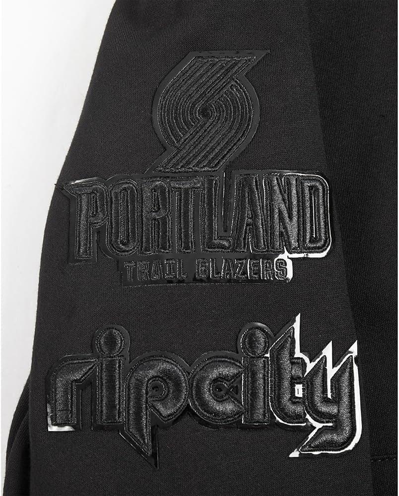 imagePro Standard NBA boys Big Boys Nba Classic Triple Black Fleece Pull Over HoodieBlack