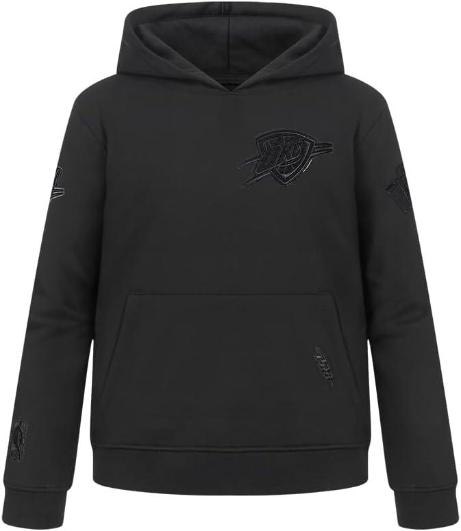 imagePro Standard NBA boys Big Boys Nba Classic Triple Black Fleece Pull Over HoodieBlack