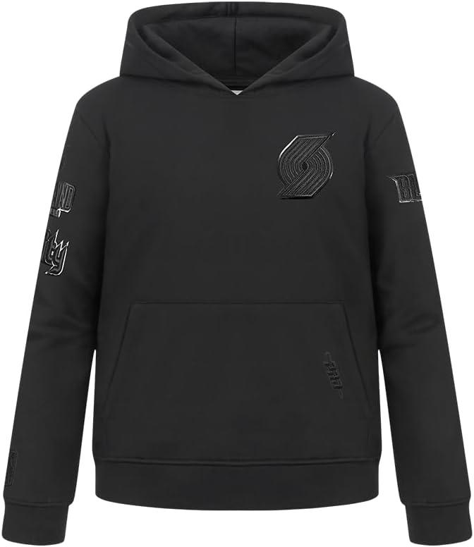 imagePro Standard NBA boys Big Boys Nba Classic Triple Black Fleece Pull Over HoodieBlack