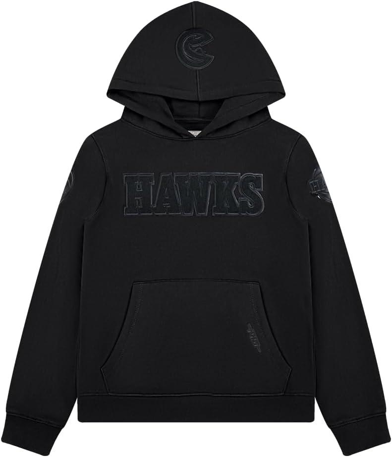 imagePro Standard NBA boys Big Boys Nba Classic Triple Black Fleece Pull Over HoodieBlack