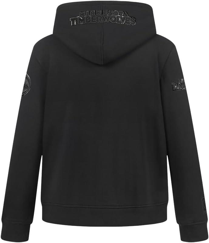 imagePro Standard NBA boys Big Boys Nba Classic Triple Black Fleece Pull Over HoodieBlack