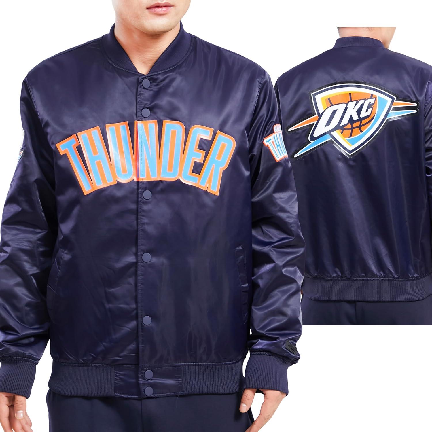 imagePro Standard NBA mens Mens Nba Classic Satin JacketMidnight Navy