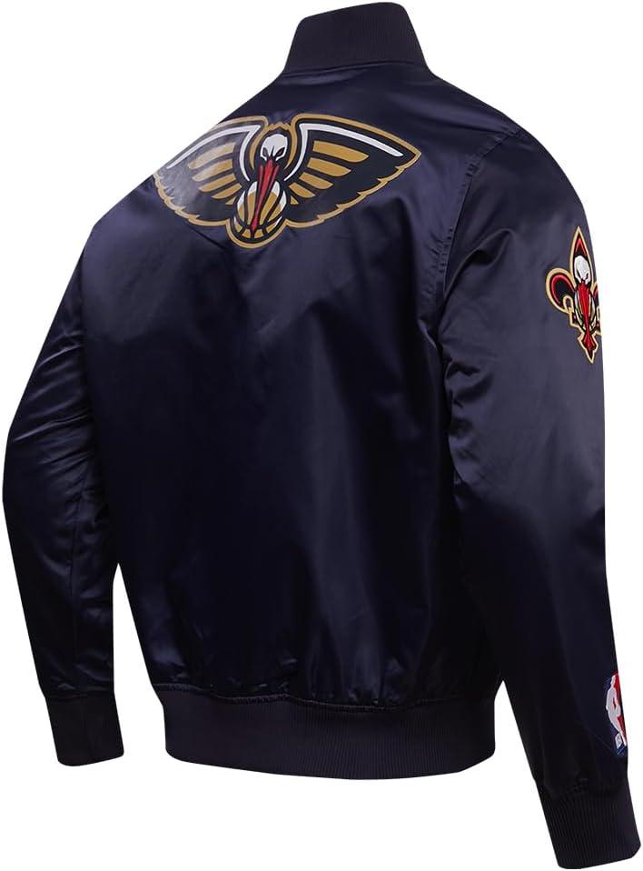 imagePro Standard NBA mens Mens Nba Classic Satin JacketMidnight Navy